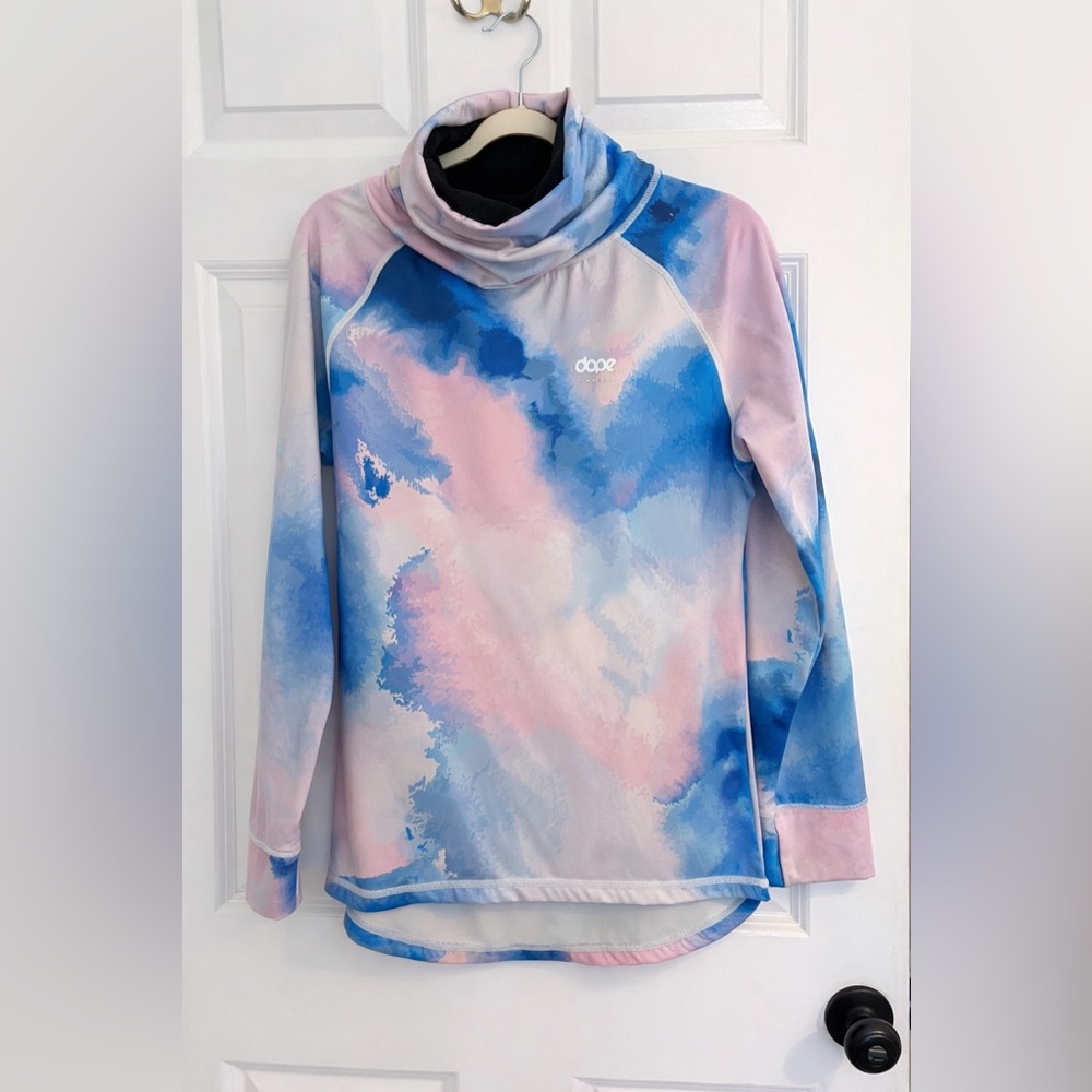 Dope Snow Pastel Watercolor Performance Hoodie | Women’s Medium